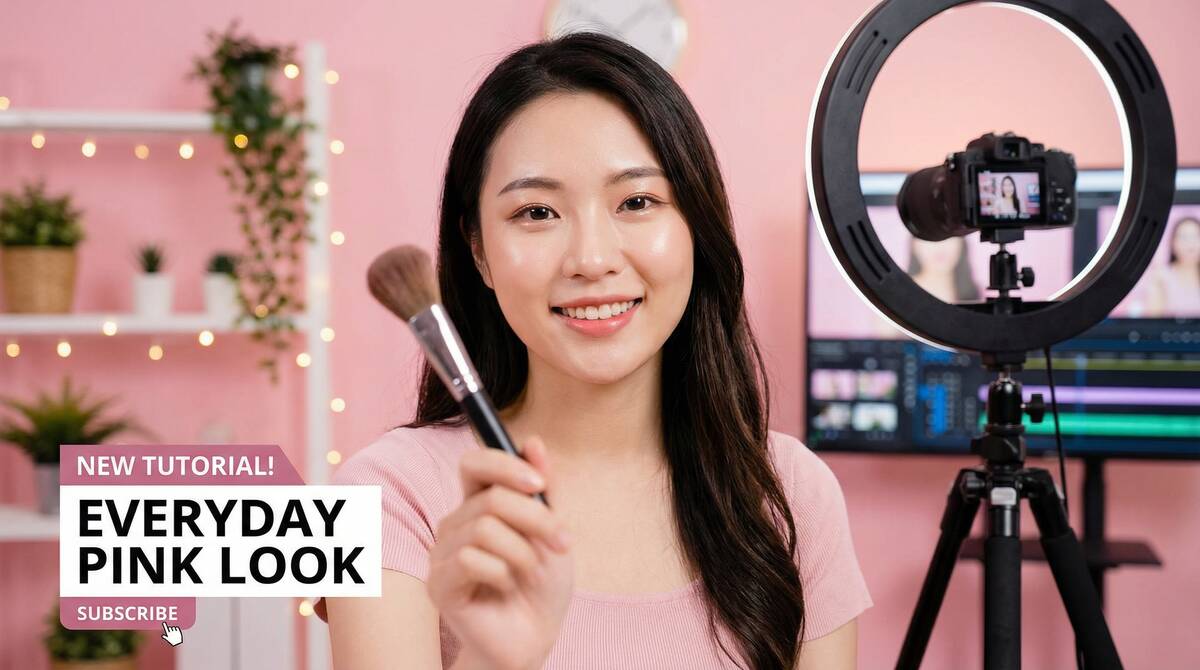 黑丝美妆视频教程